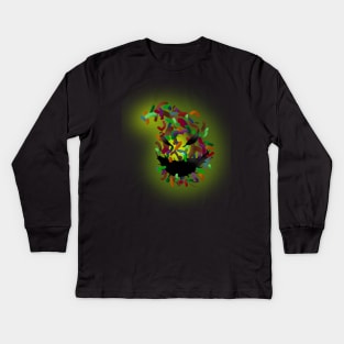 Oogie Boogie Bugs Kids Long Sleeve T-Shirt